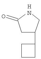 4-cyclobutylpyrrolidin-2-one